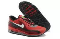 nouvelle nike lunar air max 90 femme chaussures premium vente rouge